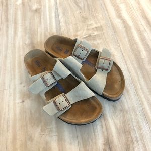 Birkenstock Arizona Soft Sole Suede Sandal - 36